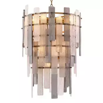 Подвесная люстра DeLight Collection Greyson KG1581P-10 brass