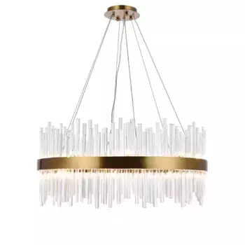 Подвесная люстра Delight Collection KR1209P-12 brass