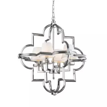 Подвесная люстра Delight Collection Mandeville KM0728P-4M nickel