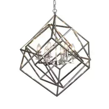 Подвесная люстра Delight Collection Matrix KM0282P-6 nickel