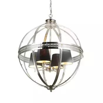 Подвесная люстра Delight Collection Residential KM0115P-4L nickel