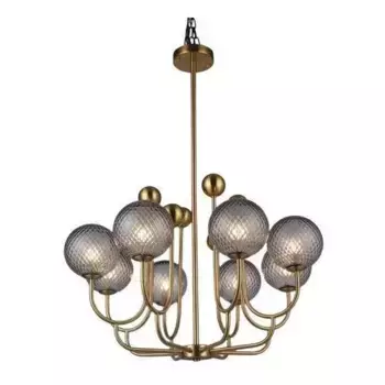 Подвесная люстра Elvan LU-7660/8-G9-GlCl