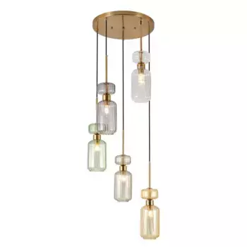 Подвесная люстра Escada Gloss 1141/5S CL/BG/GN/SM/AM