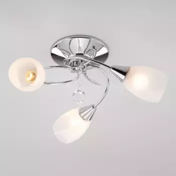 Подвесная люстра Eurosvet 30100/3 хром