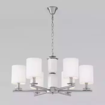 Подвесная люстра Eurosvet 60146/6 никель Smart a063868