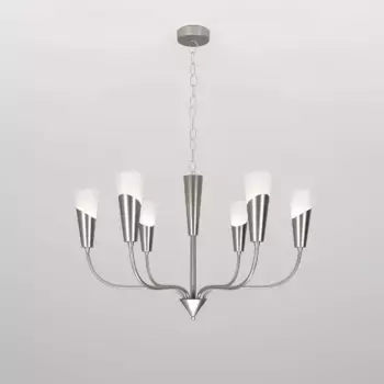 Подвесная люстра Eurosvet 60167/6 никель Smart a068284