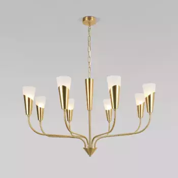 Подвесная люстра Eurosvet 60167/8 латунь Smart a068281