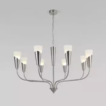 Подвесная люстра Eurosvet 60167/8 никель Smart a068285