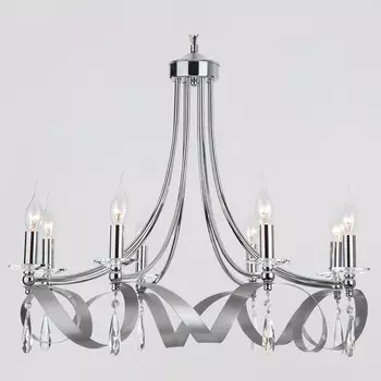 Подвесная люстра Eurosvet Adelia 60064/8 хром