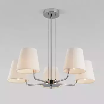 Подвесная люстра Eurosvet Amaretto 60155/5 хром