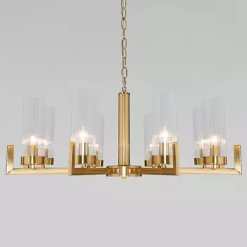 Подвесная люстра Eurosvet Arganie 60133/8 латунь