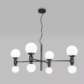 Подвесная люстра Eurosvet Bubble 30182/8 черный жемчуг