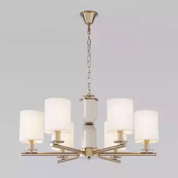 Подвесная люстра Eurosvet Caprera 60146/6 латунь