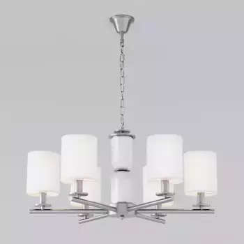 Подвесная люстра Eurosvet Caprera 60146/6 никель