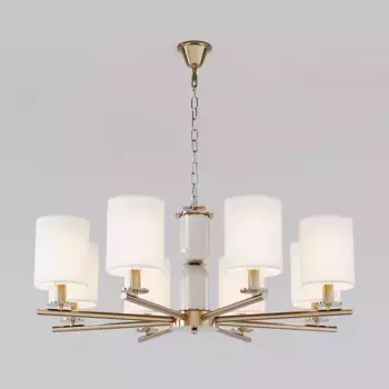 Подвесная люстра Eurosvet Caprera 60146/8 латунь