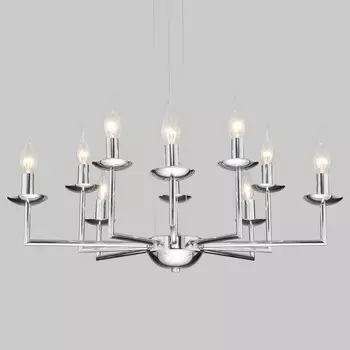 Подвесная люстра Eurosvet Cariso 60150/10 хром