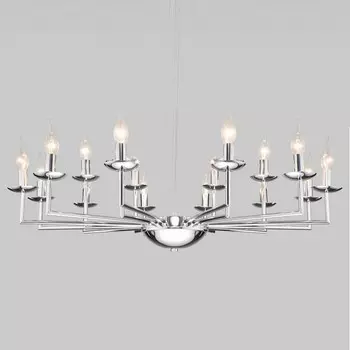 Подвесная люстра Eurosvet Cariso 60150/18 хром