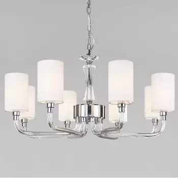 Подвесная люстра Eurosvet Catania 60120/8 хром Smart