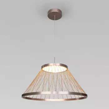 Подвесная люстра Eurosvet Cesta 40017/1 LED коричневый a069288