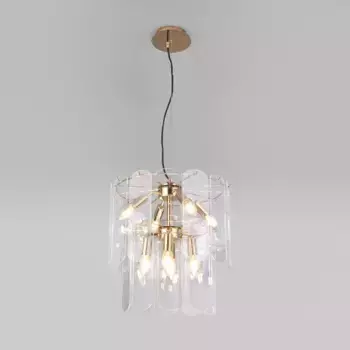 Подвесная люстра Eurosvet Claire 60170/8 золото Smart a069011