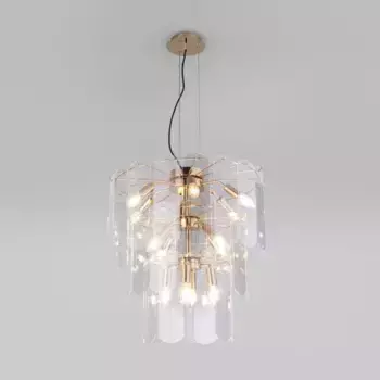 Подвесная люстра Eurosvet Claire 60171 золото Smart a069012