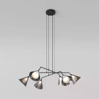 Подвесная люстра Eurosvet Enigma 70161/6 черный Smart a069046