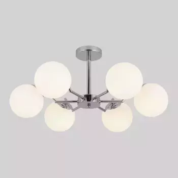 Подвесная люстра Eurosvet Frost 70154/6 хром