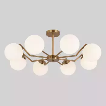 Подвесная люстра Eurosvet Frost 70154/8 латунь