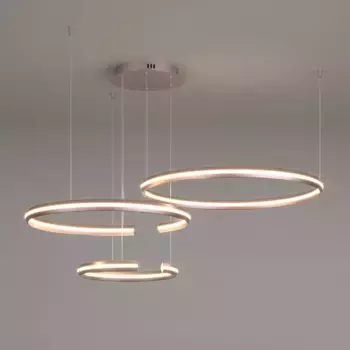 Подвесная люстра Eurosvet Gap 90180/3 сатин-никель a045427