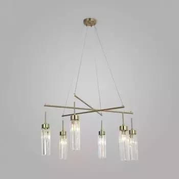 Подвесная люстра Eurosvet Gilian 60163/6 латунь