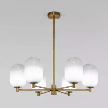 Подвесная люстра Eurosvet Loona 60161/6 латунь