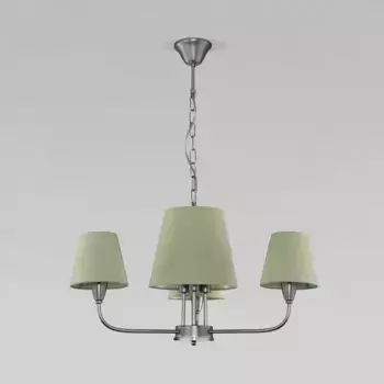 Подвесная люстра Eurosvet Milos 60153/6 никель