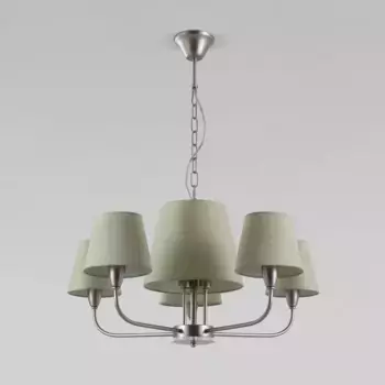 Подвесная люстра Eurosvet Milos 60153/8 никель