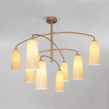 Подвесная люстра Eurosvet Omber 70137/8 латунь