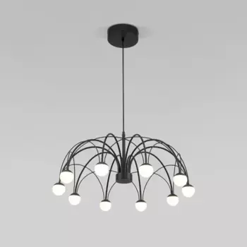 Подвесная люстра Eurosvet Ragno 90034/10 LED черный a069301