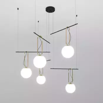 Подвесная люстра Eurosvet Riche 70143/5 черный Smart a060841