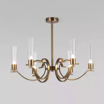 Подвесная люстра Eurosvet Rosher 60141/6 латунь