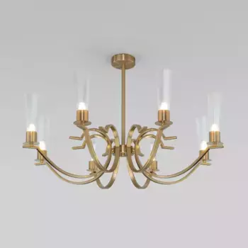 Подвесная люстра Eurosvet Rosher 60141/8 латунь