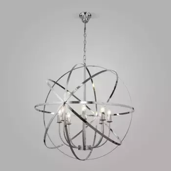 Подвесная люстра Eurosvet Santi 60139/8 хром