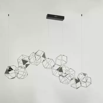 Подвесная люстра Eurosvet Uma 90368/14 жемчуг черный