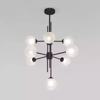 Подвесная люстра Eurosvet Volver 50383 черный Smart