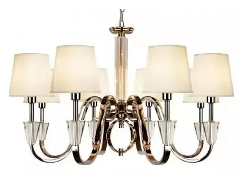 Подвесная люстра iLamp Alesti P2424-8 Nickel