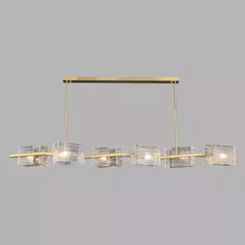 Подвесная люстра iLamp Dallas 2078-6L BR