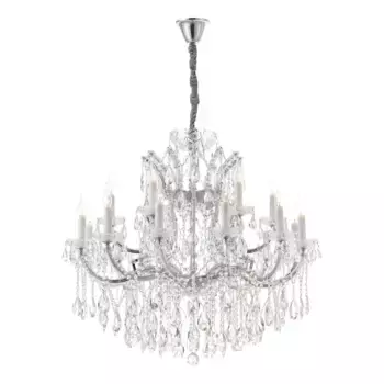 Подвесная люстра iLamp Diamond 6071-18 CR+CL