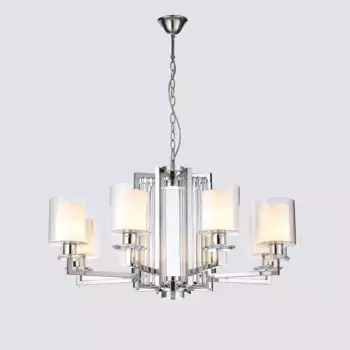 Подвесная люстра iLamp King RM6201-8 CR+CL