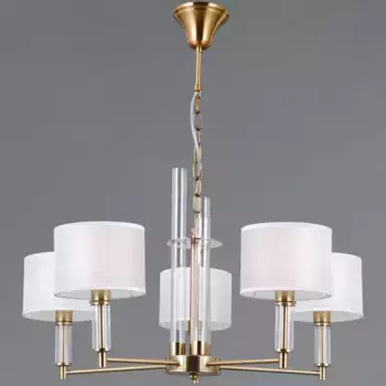 Подвесная люстра Illumico IL0755-5PSQ-25 BRASS GENOA