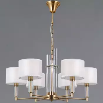 Подвесная люстра Illumico IL0755-6PSQ-25 BRASS GENOA