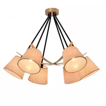 Подвесная люстра IMEX Soul MD.19412-6-P-BK