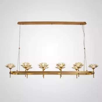 Подвесная люстра Imperium Loft Lotos Long 177885-26