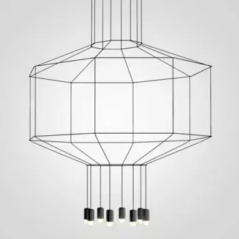 Подвесная люстра Imperium Loft Vibia Wireflow 84534-22